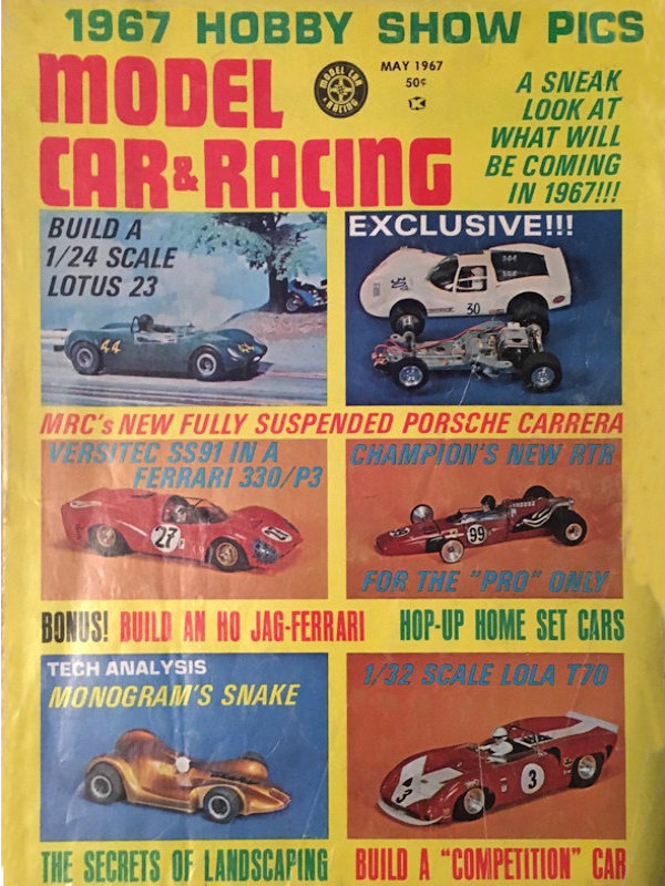 model car racing mag